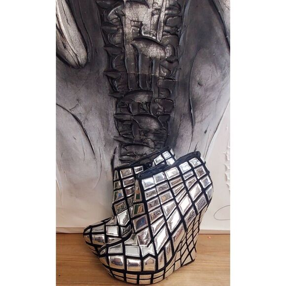 Shiekh mirrored boots - Picture 2 of 7